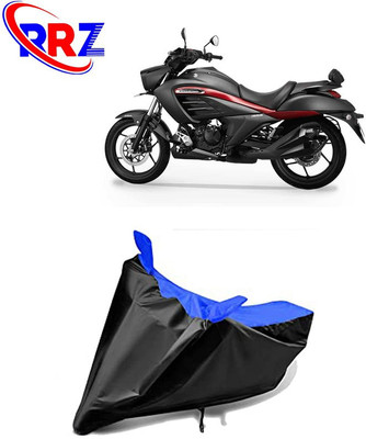 RRZ Waterproof Two Wheeler Cover for Suzuki(Intruder, Black, Blue)