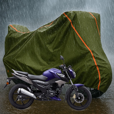 CODOKI Waterproof Two Wheeler Cover for TVS(Raider, Green)