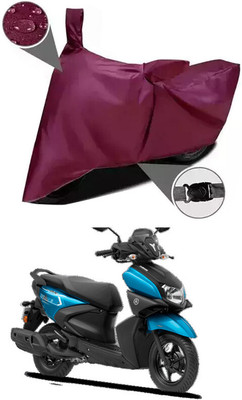 DeepShakshi AUTOMOTIVE Waterproof Two Wheeler Cover for Yamaha(Ray-ZR 125FI BS6, Maroon)