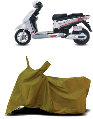 VESMEI Two Wheeler Cover for Hero(Electric NYX HS500 ER BS6, Blue)