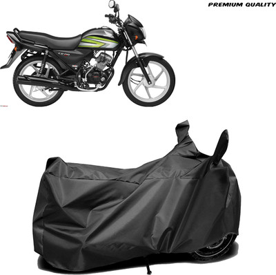 LifoDora Waterproof Two Wheeler Cover for Hero(CD 110 Dream, Black)
