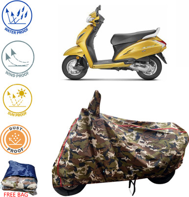 FAMEXON Waterproof Two Wheeler Cover for Harley Davidson(1200 Custom, Multicolor)