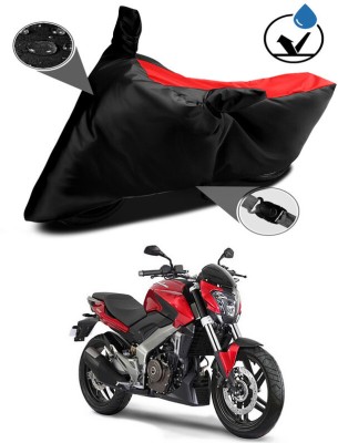 Genipap Two Wheeler Cover for Bajaj(Pulsar 250, Black, Red)