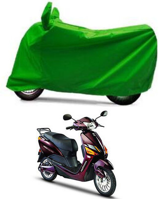 Furious3D Two Wheeler Cover for Hero(Electric Optima Plus, Green)