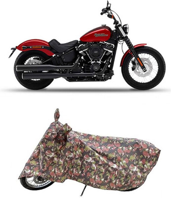 Coxtor Waterproof Two Wheeler Cover for Harley Davidson(Street Bob, Multicolor)
