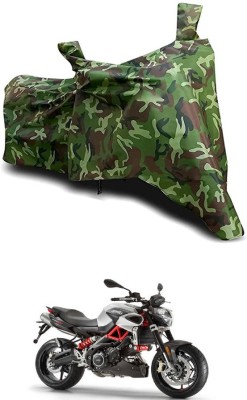 RONISH Two Wheeler Cover for Aprilia(Shiver 900 BS6, Green)