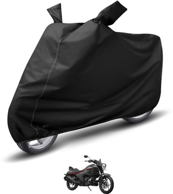 MOCKHE Waterproof Two Wheeler Cover for Suzuki(Intruder 250, Black)
