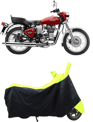 Coxtor Waterproof Two Wheeler Cover for Royal Enfield(Electra 4S, Yellow)