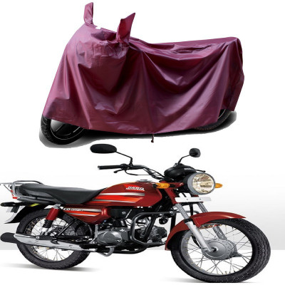 THE REAL ARV Waterproof Two Wheeler Cover for Hero(CD Dawn, Maroon)