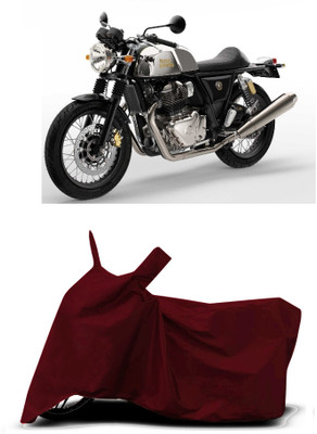 VESMEI Two Wheeler Cover for Royal Enfield(Continental GT, Red)