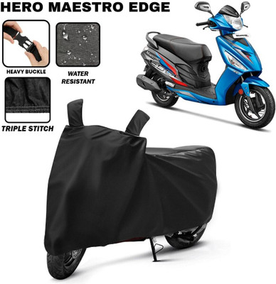SRP PRODUCT Waterproof Two Wheeler Cover for Hero(Maestro Edge, Black)