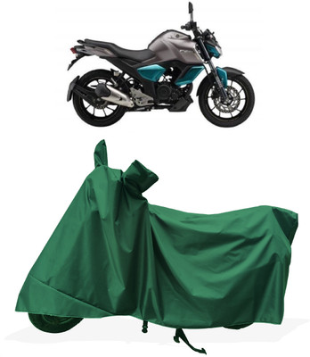 Tricway Two Wheeler Cover for Yamaha(FZ S V3, Green)
