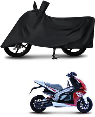 KEDIT Two Wheeler Cover for TVS(Creon, Black)