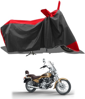 KEDIT Two Wheeler Cover for Bajaj(Avenger 400, Red)