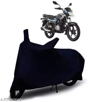 Wadhawan Waterproof Two Wheeler Cover for Bajaj(Platina, Blue, Black)