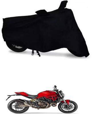 APNEK Waterproof Two Wheeler Cover for Ducati(Monster 821, Black)