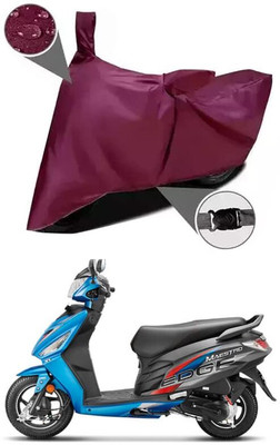 AASHTIK MART Two Wheeler Cover for Hero(Maestro Edge, Maroon)