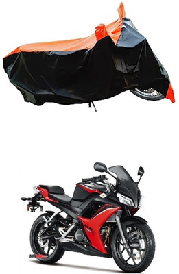 VESMEI Two Wheeler Cover for Hero(Karizma ZMR, Orange)