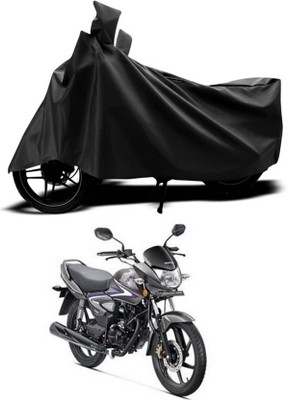 KEDIT Two Wheeler Cover for Honda(CB Shine, Black)