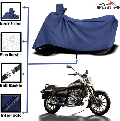 AASHTIK MART Two Wheeler Cover for Bajaj(Avenger Street 220, Blue)