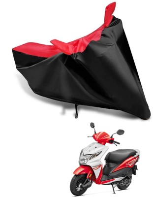 KEDIT Two Wheeler Cover for Universal For Bike(Dio, Red, Black)