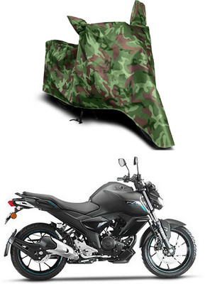 Furious3D Two Wheeler Cover for Yamaha(FZ-S FI, Multicolor)