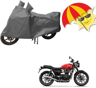 MMSSTAR Waterproof Two Wheeler Cover for TVS(Apache RTR 160, Grey)