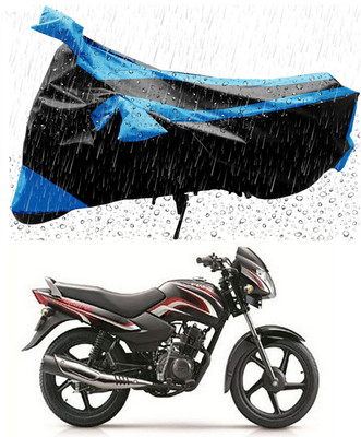 THE REAL ARV Two Wheeler Cover for TVS(Sport, Blue, Black)