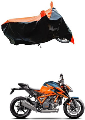 VESMEI Two Wheeler Cover for KTM(Duke 390 ABS, Orange)