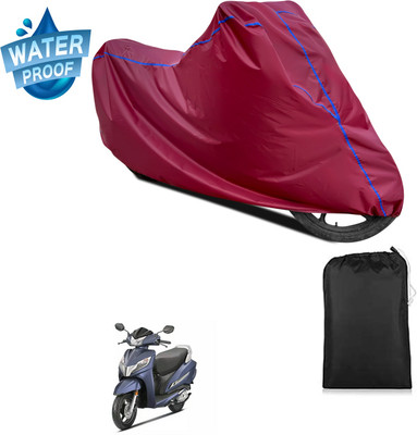 PAGORA Waterproof Two Wheeler Cover for Honda(Activa 125, Maroon)