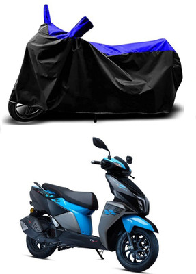 VESMEI Two Wheeler Cover for TVS(Scooty, Blue)