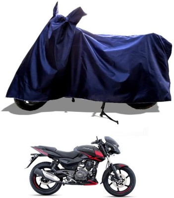 KEDIT Two Wheeler Cover for Bajaj(Pulsar 150 DTS-i, Blue)