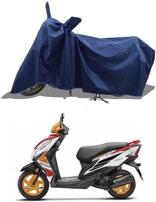 AASHTIK MART Two Wheeler Cover for Honda(Livo, Blue)