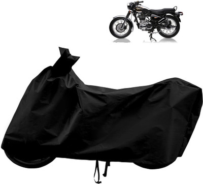 Horseyaart Waterproof Two Wheeler Cover for Royal Enfield(Electra, Black)