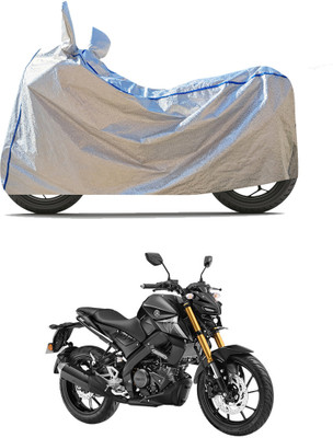 CODOKI Waterproof Two Wheeler Cover for Yamaha(MT 15 New BS6, Silver)