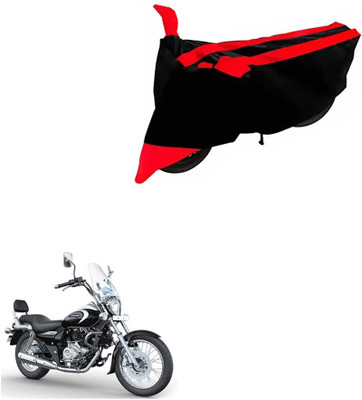 DeepShakshi AUTOMOTIVE Two Wheeler Cover for Bajaj(Avenger 220 Cruise, Black, Red)