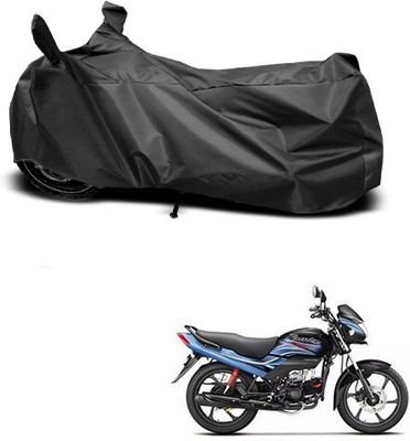 MMSSTAR Waterproof Two Wheeler Cover for Honda(Passion Pro, Black)