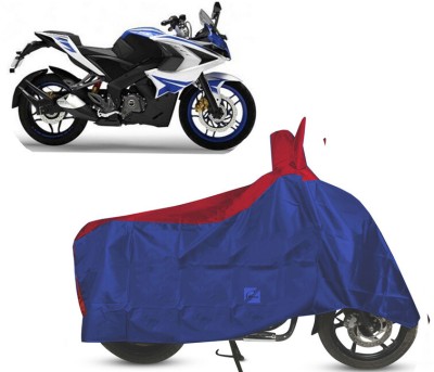 EGAL Waterproof Two Wheeler Cover for Bajaj(Pulsar RS200 BS6, Red)