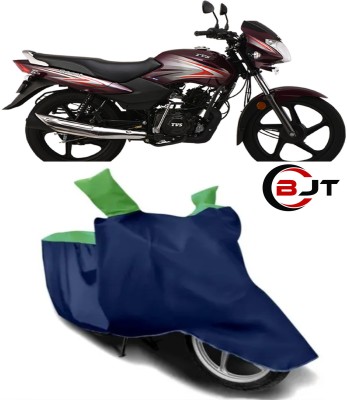 BHAGAT JI TRADER Waterproof Two Wheeler Cover for TVS(Red, Black)