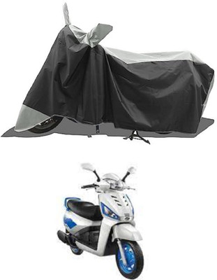 GROFATIK Two Wheeler Cover for Mahindra(Gusto Electric, Grey)