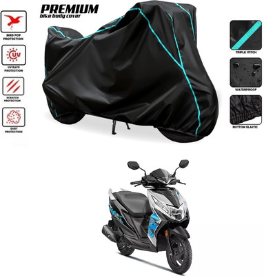 SThanaveX Waterproof Two Wheeler Cover for Honda(Dio, Black)