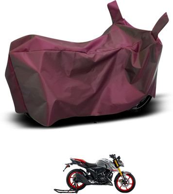 CODOKI Waterproof Two Wheeler Cover for TVS(Apache RTR 160, Maroon)