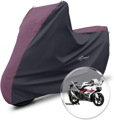 Neodrift Two Wheeler Cover for BMW(G 310 R, Maroon, Black)