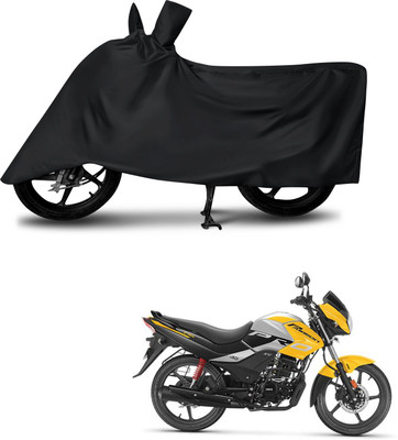 DeepShakshi AUTOMOTIVE Waterproof Two Wheeler Cover for Hero(Passion Pro, Black)
