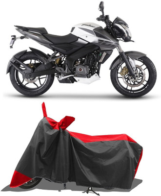 GROFATIK Two Wheeler Cover for Bajaj(Pulsar 200NS FI BS6, Red)