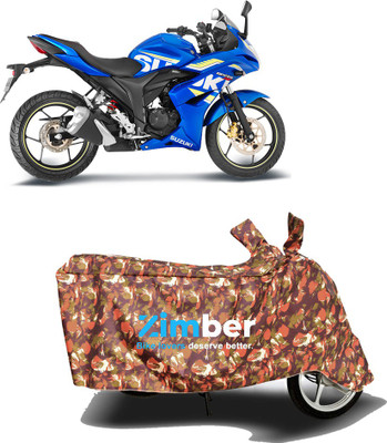 APNEK Two Wheeler Cover for Suzuki(Gixxer SF, Blue)