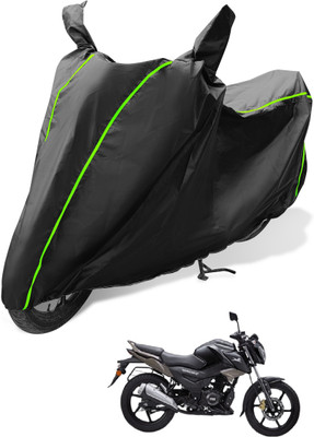 Auto Hub Waterproof Two Wheeler Cover for TVS(Raider, Black)