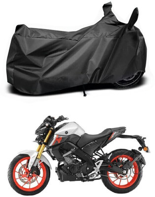 DeepShakshi AUTOMOTIVE Two Wheeler Cover for Yamaha(MT 15, Black)