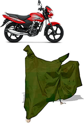 Amexride Two Wheeler Cover for TVS(Sport BS6, Maroon)