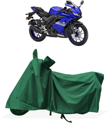 Tricway Two Wheeler Cover for Yamaha(YZF R15 V3, Green)